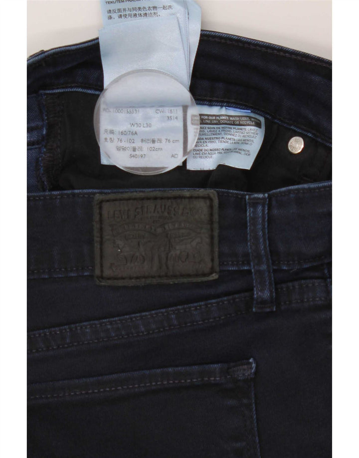 Blugi Levi's 712 Slim pentru femei W30 L30 Bumbac bleumarin