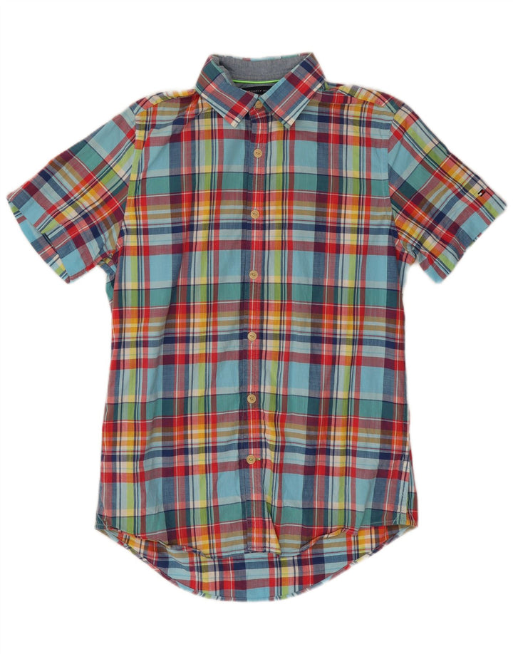 Cămașă pentru bărbați Tommy Hilfiger New York Fit, carouri mici, multicolore