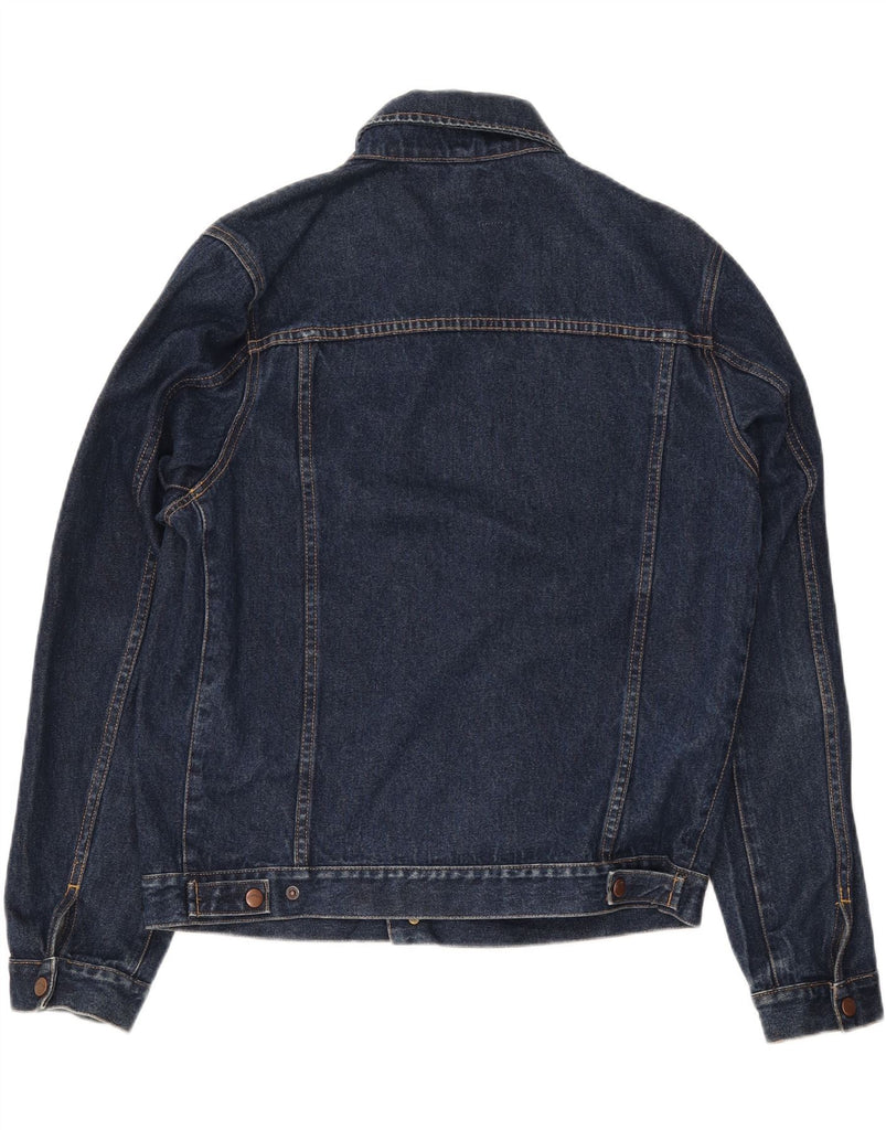 CATERPILLAR Mens Denim Jacket UK 38 Medium Navy Blue Cotton Vintage Caterpillar and Second-Hand Caterpillar from Messina Hembry 