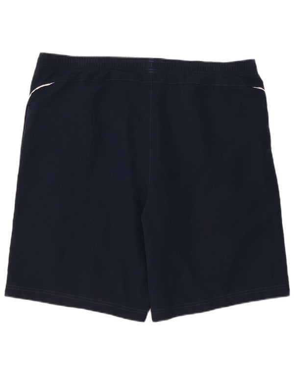 Pantaloni scurți sport Reebok pentru bărbați, mari, albastru, poliester