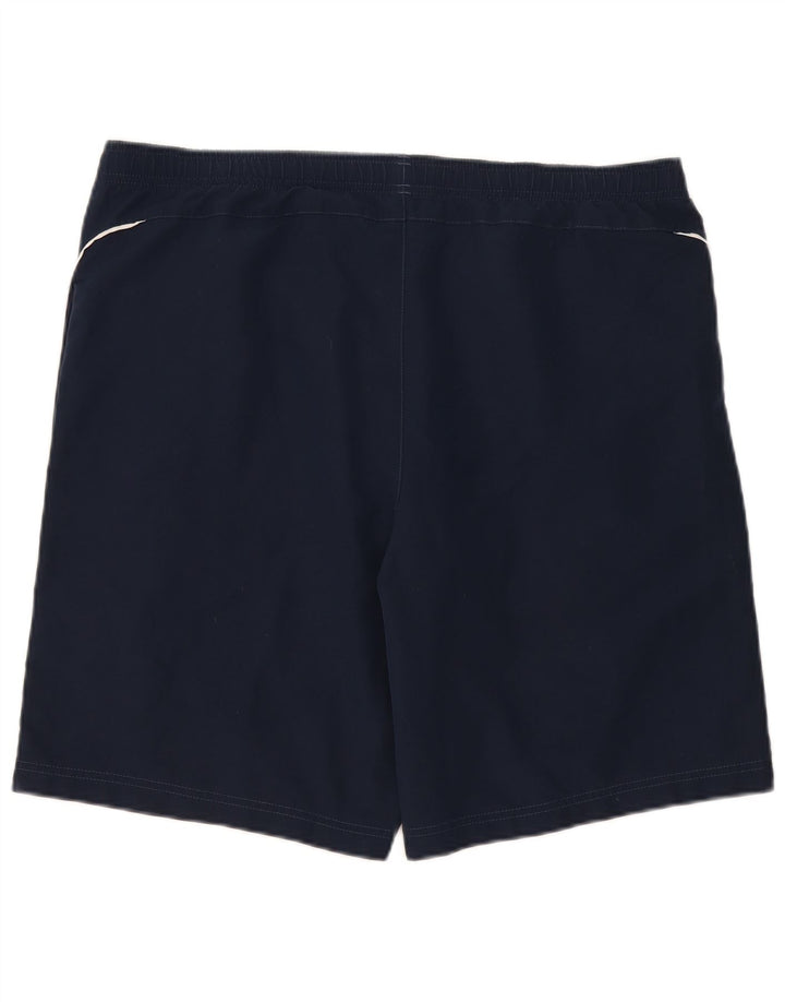 Pantaloni scurți sport Reebok pentru bărbați, mari, albastru, poliester