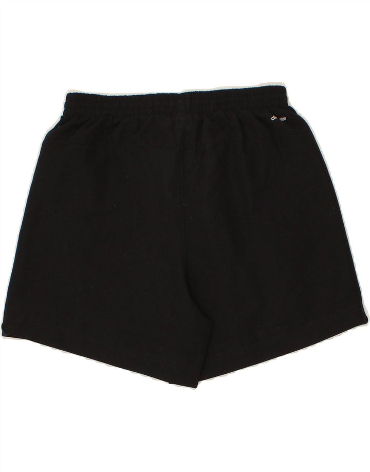 ADIDAS Boys Climalite Sport Shorts 11-12 Years Black Polyester Vintage Adidas and Second-Hand Adidas from Messina Hembry 