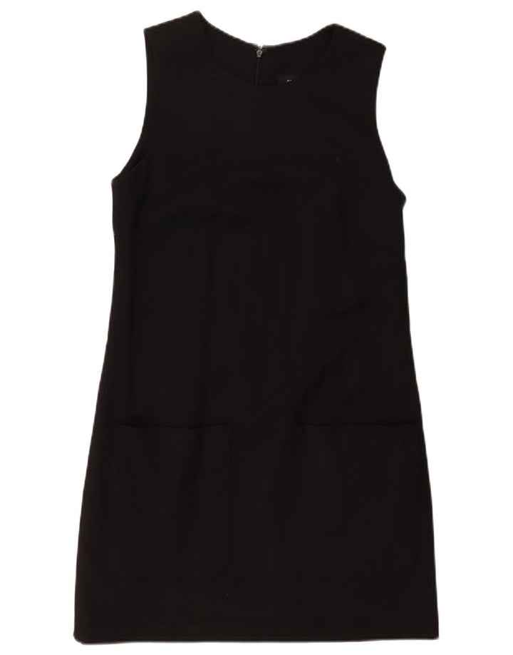 Rochie schimbătoare fără mâneci pentru femei French Connection UK 10 Lână neagră mică