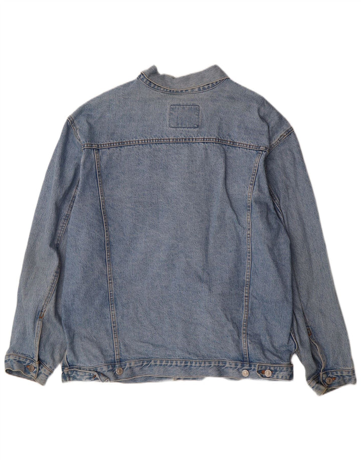 Jachetă de blugi Levi's 501 pentru bărbați UK 42 XL Albastru