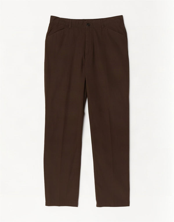 Pantaloni casual drepti pentru bărbați Emporio Armani L30 L28 maro