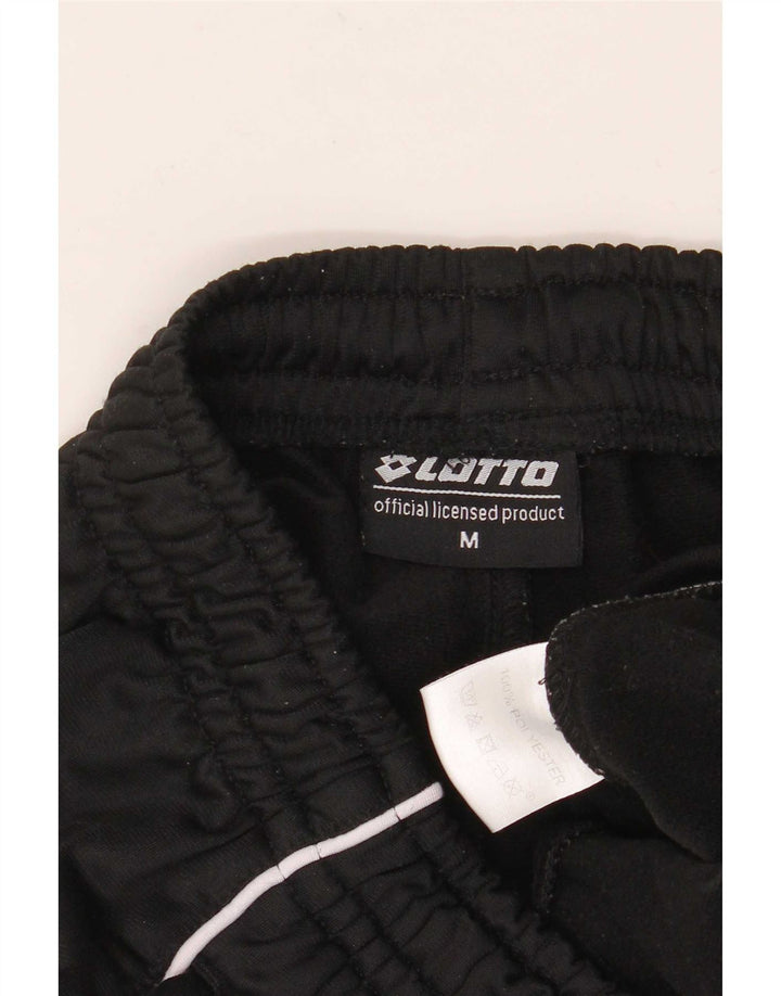 Pantaloni de trening pentru bărbați Lotto Joggeri Poliester mediu negru