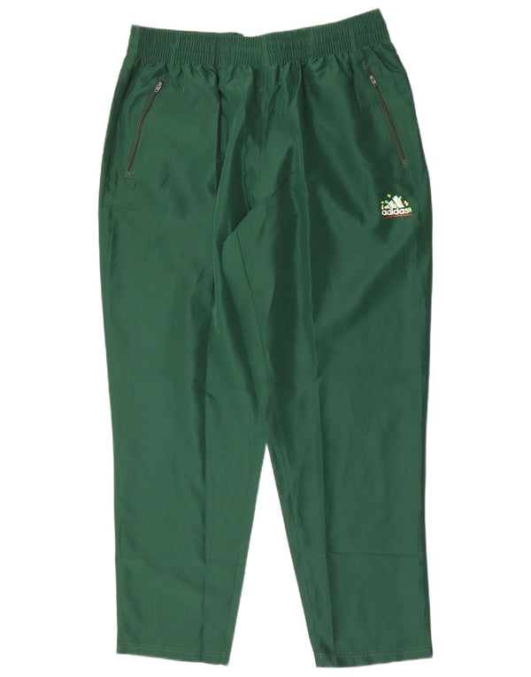 Pantaloni de trening Adidas pentru bărbați XL poliester verde