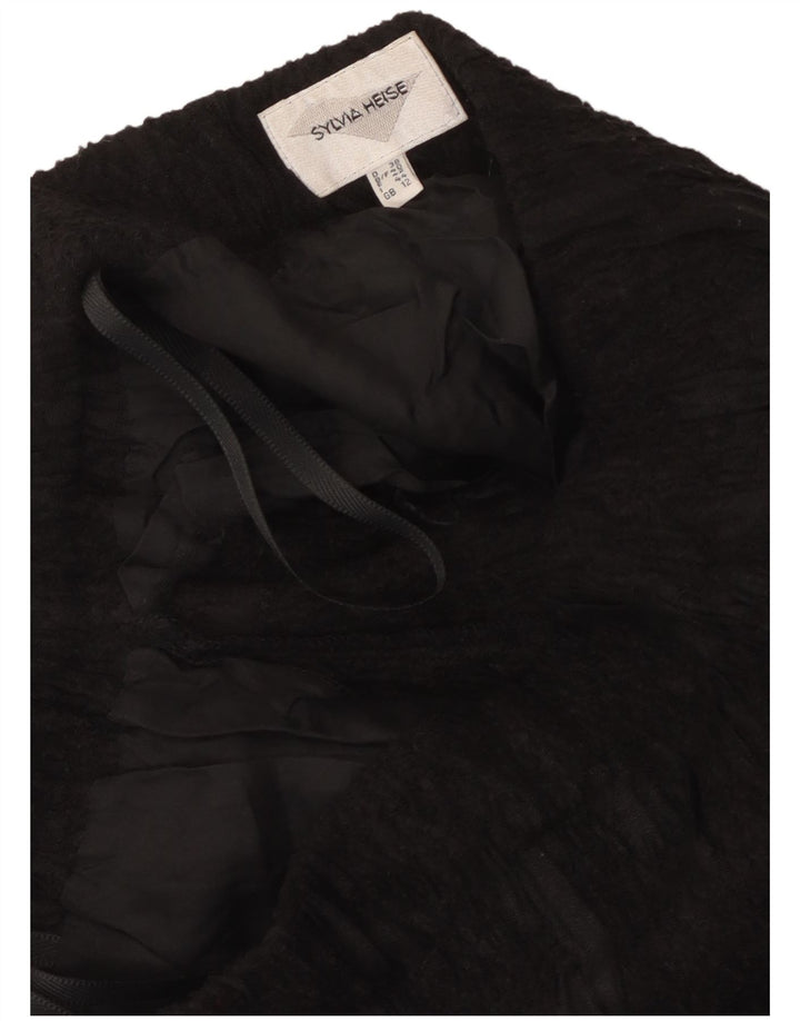 Fusta Maxi pentru femei Sylvia Heise UK 12 Medium W28 Viscoza neagra