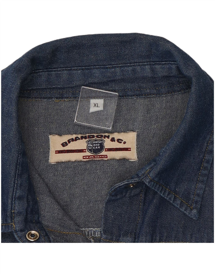 Cămașă de blugi pentru femei Brandon & C UK 18 XL Albastru