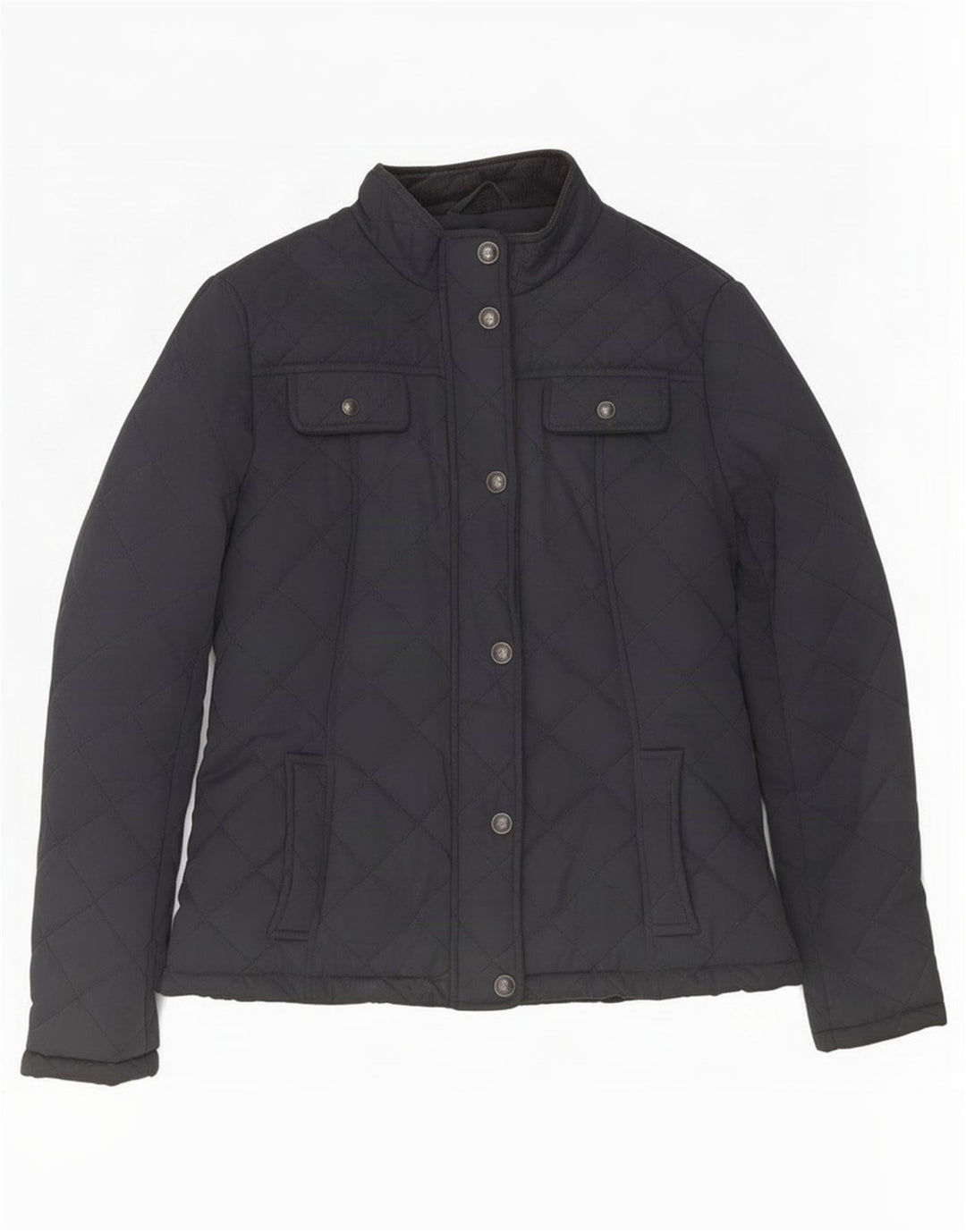 Jachetă matlasată pentru femei Fat Face UK 12 Medium Bleumarin Poliester