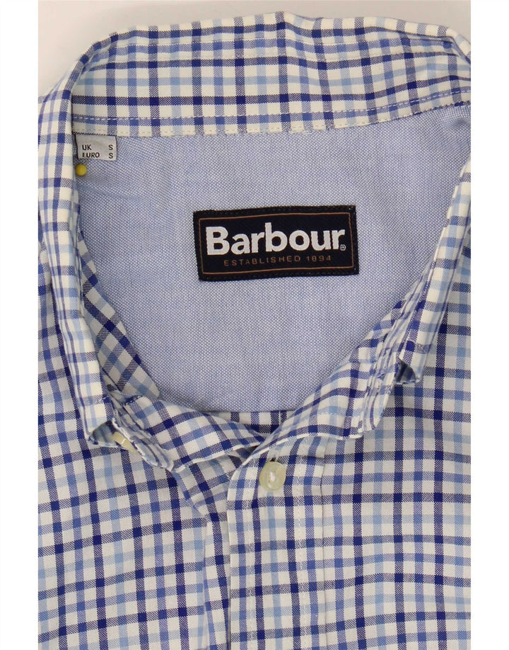 Cămașă pentru bărbați Barbour Mic albastru Gingham