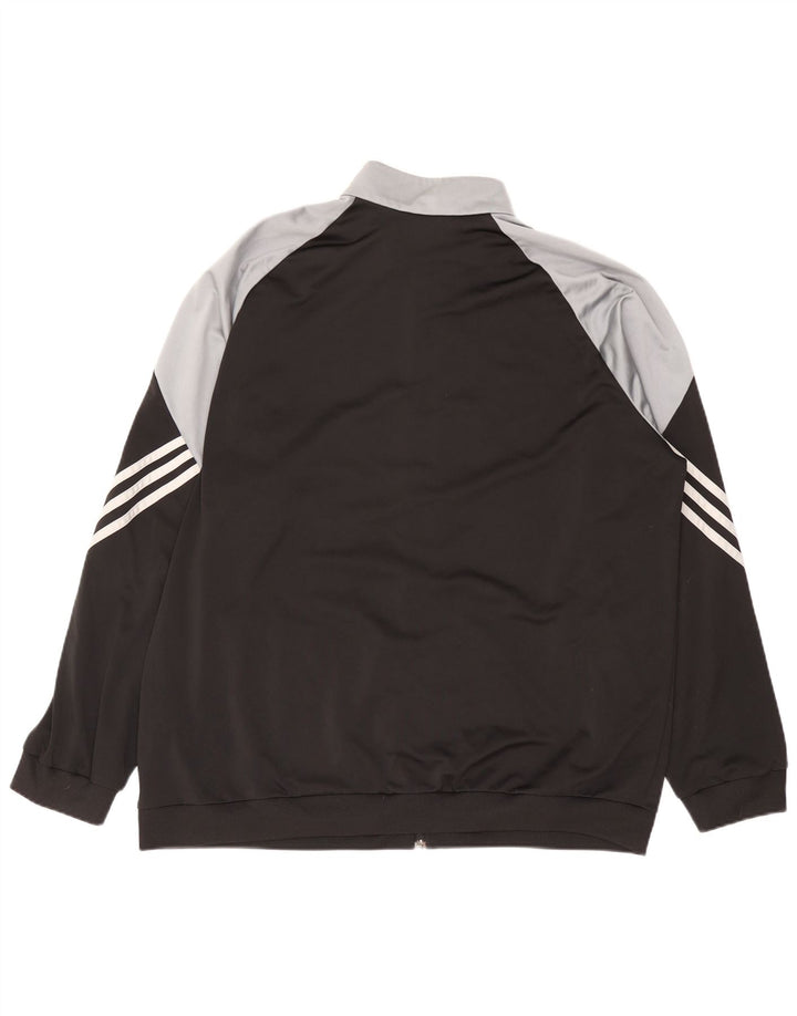 Jachetă de trening pentru bărbați Adidas, 2XL, negru, poliester
