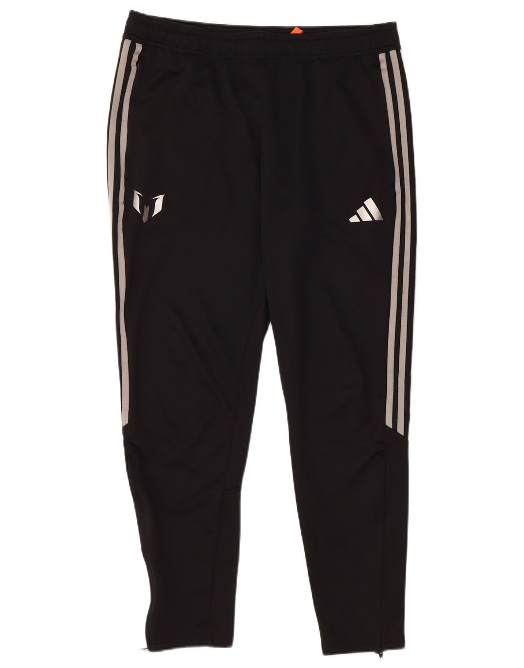 Pantaloni de trening Adidas pentru bărbați MESSI, mari, negru, poliester