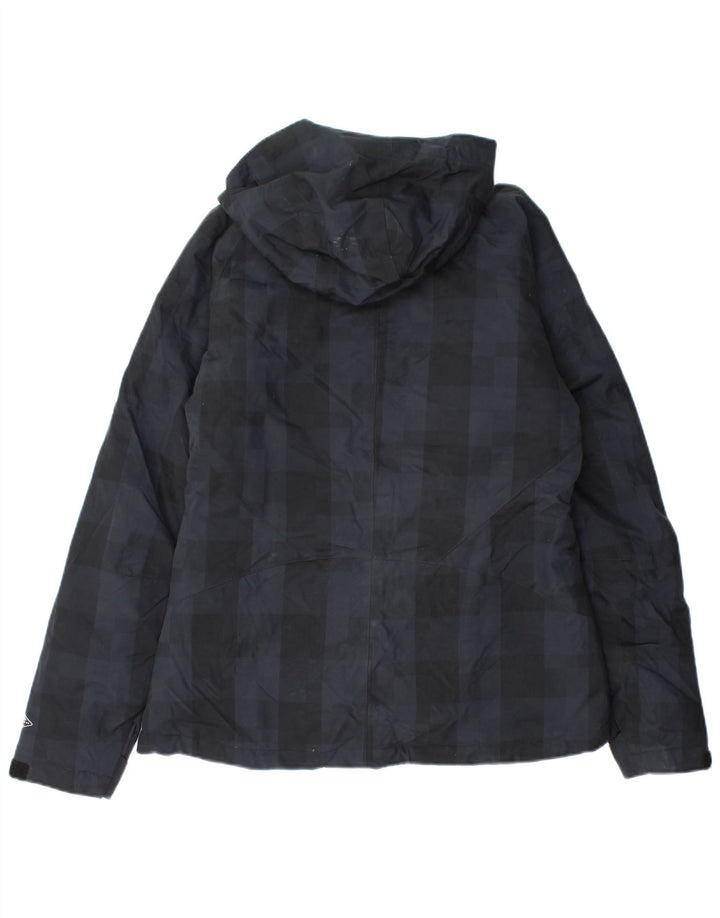 Jachetă Columbia pentru femei Omni-Heat Windbreaker UK 14 Medium Black Check Nylon
