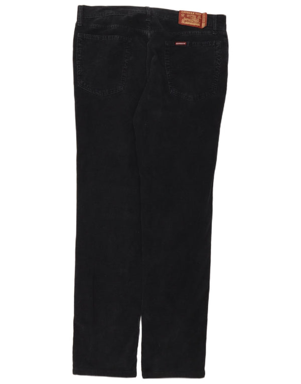 Pantaloni drepti din catifea pentru bărbați Carrera 700 W36 L32 bumbac bleumarin