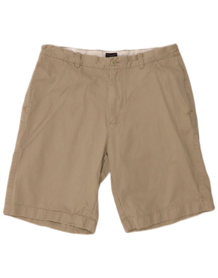 Pantaloni scurți chino pentru bărbați J. CREW W35 mare, bej, bumbac
