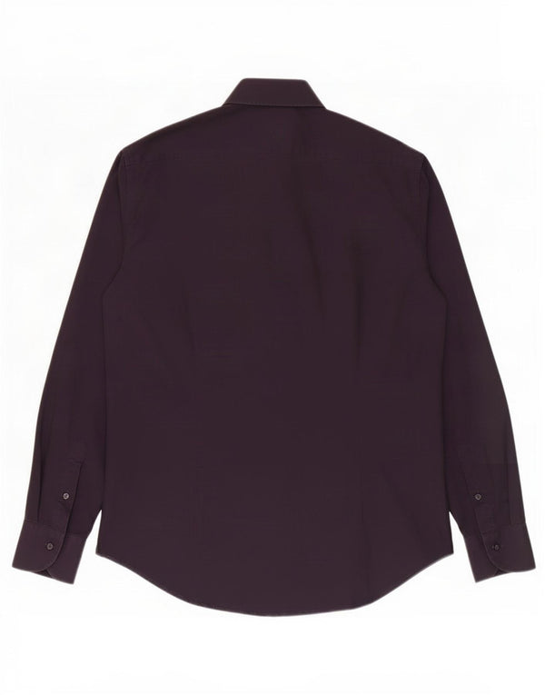 Cămașă pentru bărbați Ungaro Mărimea 40 15 3/4 Bumbac violet mediu