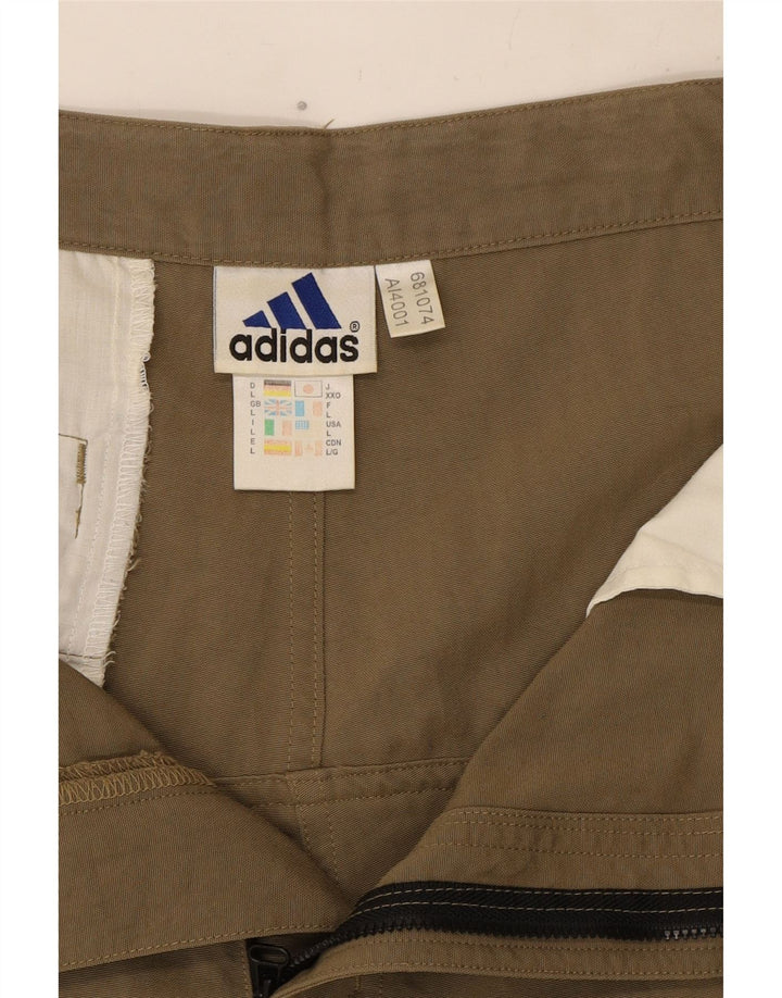 Pantaloni scurți pentru bărbați Adidas Cargo Large W34 Kaki Poliamidă