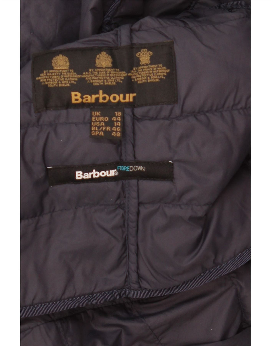 Jachetă căptușită Barbour pentru femei UK 18 XL Bleumarin