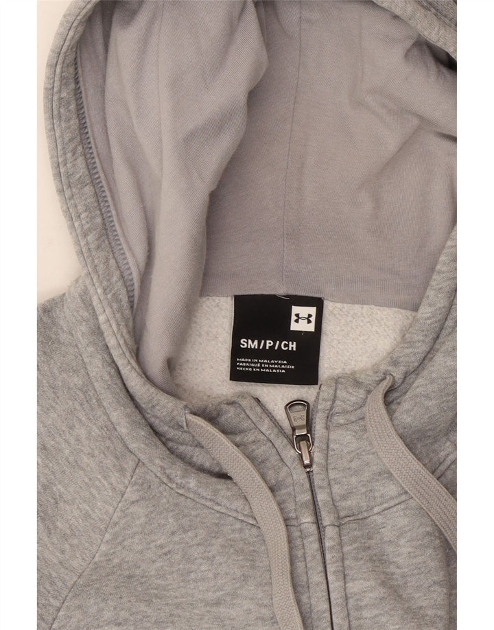 Pulover pentru bărbați UNDER ARMOUR, cu fermoar, mic, gri