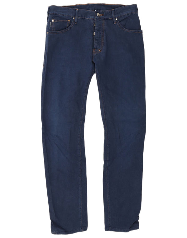 Blugi slim pentru bărbați Armani W31 L30 Bumbac albastru