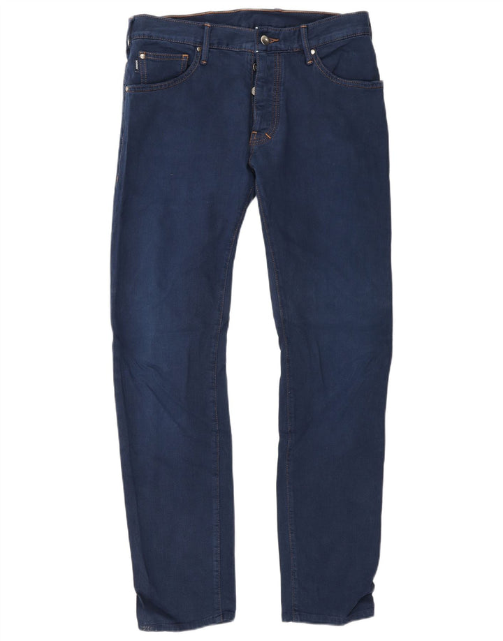 Blugi slim pentru bărbați Armani W31 L30 Bumbac albastru