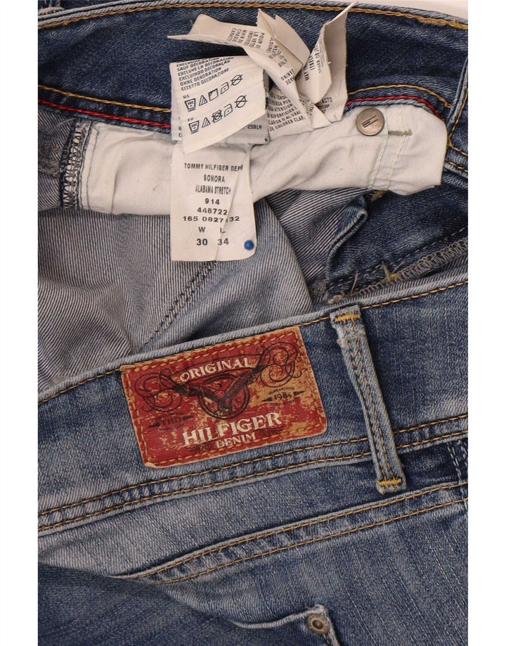 Blugi slim pentru femei Tommy Hilfiger W30 L29 bumbac albastru