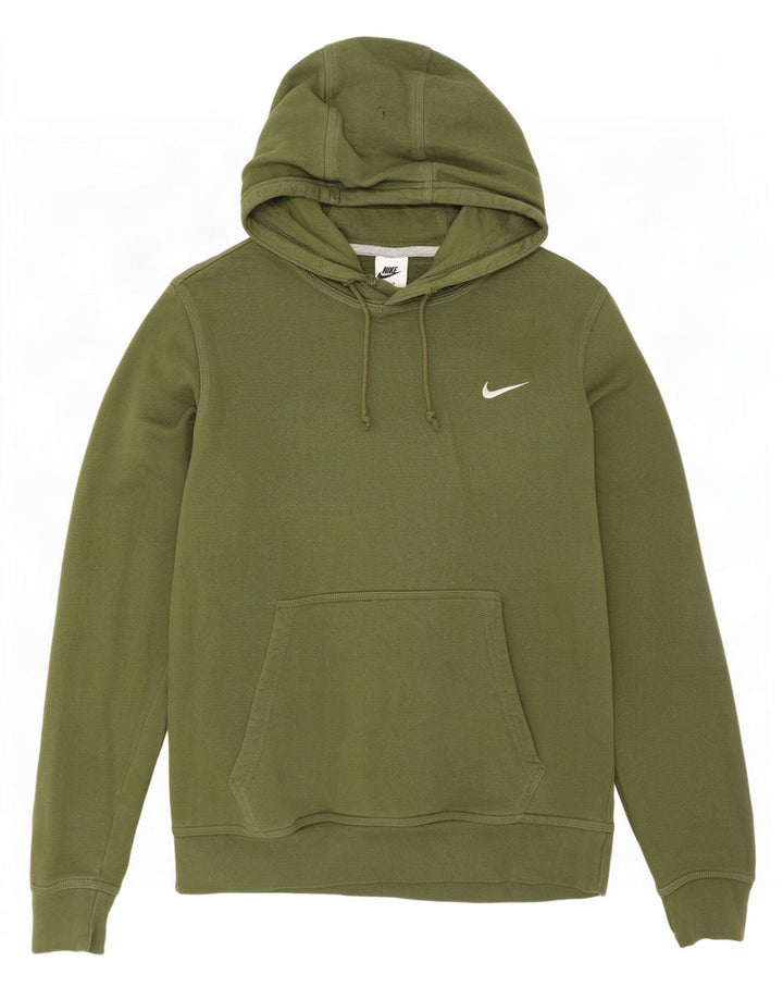 Pulover Nike pentru bărbați, bumbac kaki mediu