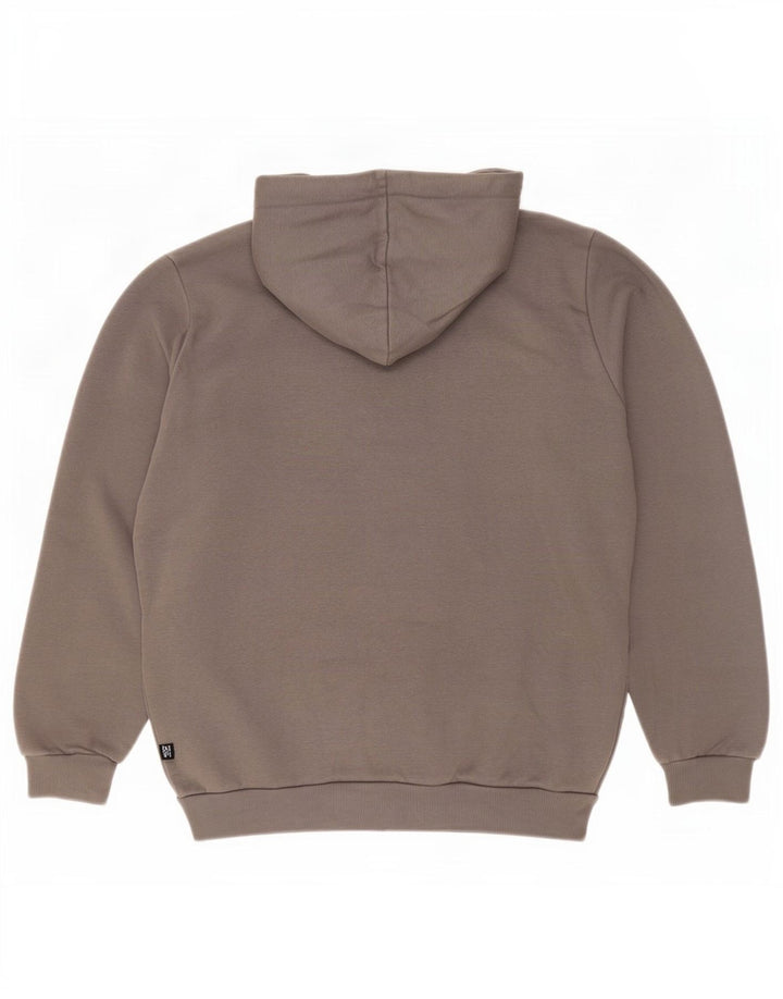 Pulover pentru bărbați Puma Graphic Hoodie, bumbac, gri mediu