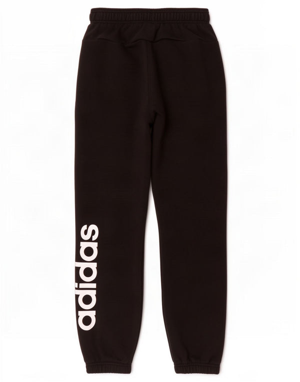 Pantaloni de trening cu grafic pentru băieți Adidas Pantaloni de jogging 11-12 ani, bumbac negru