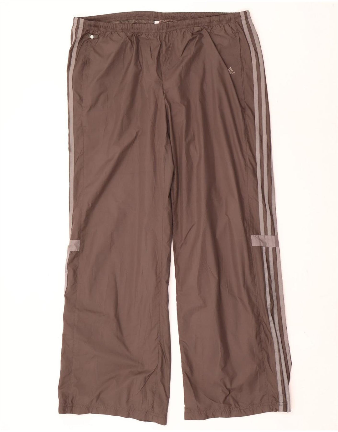 Pantaloni impermeabili pentru femei Adidas UK 18 XL Maro Poliester