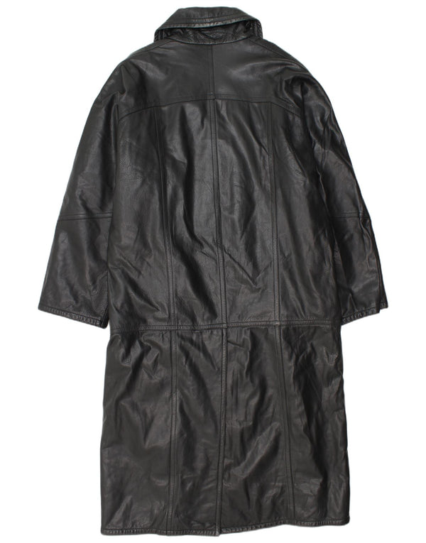 Palton din piele pentru bărbați Vittorio Forti IT 48 Medium Negru