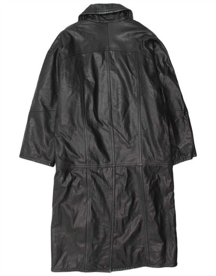 Palton din piele pentru bărbați Vittorio Forti IT 48 Medium Negru