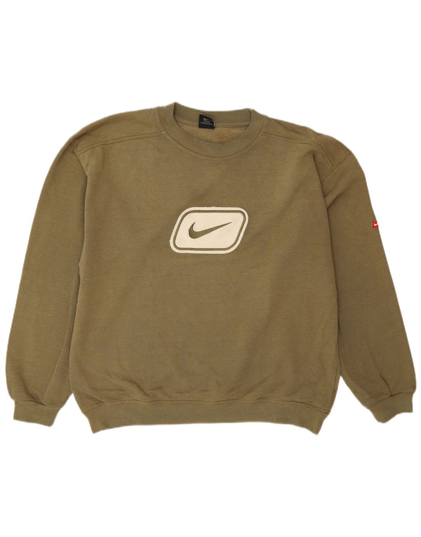 Pulover Nike Grafic pentru bărbați UK 42/44 Mare Kaki