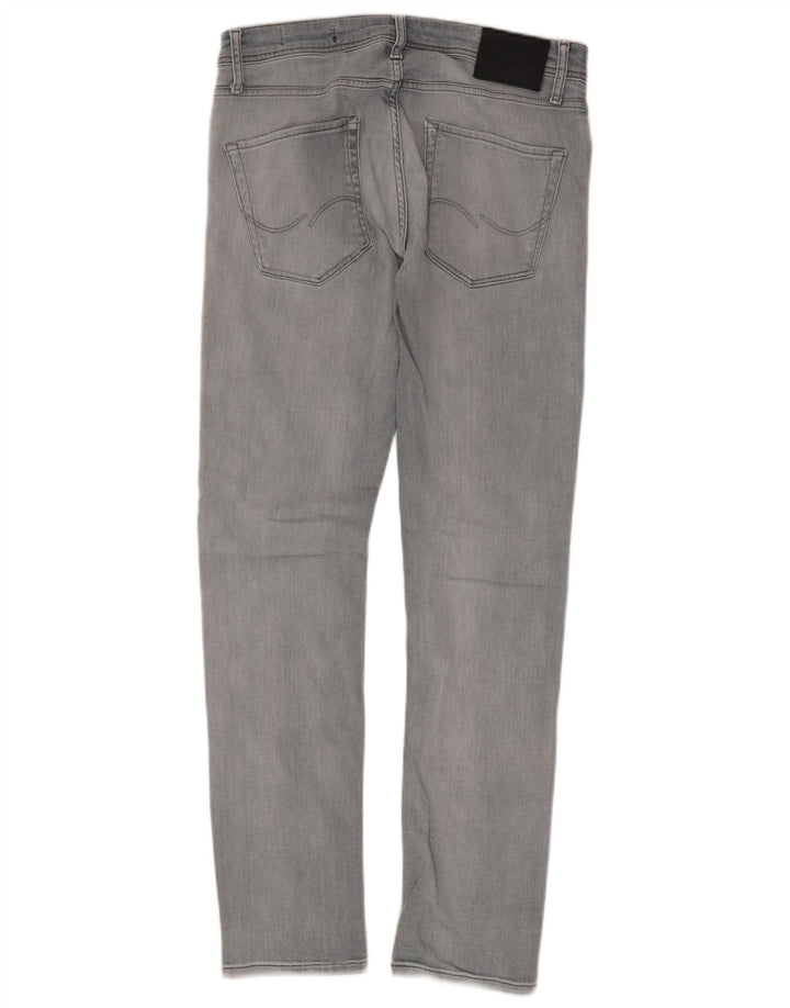 Blugi Jack & Jones Tim Slim pentru bărbați W31 L32 bumbac gri