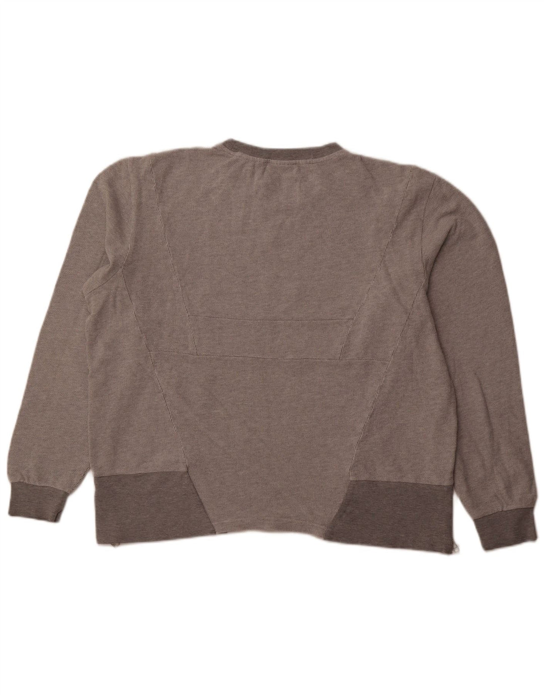 Pulover supradimensionat pentru femei ADIDAS UK 18 XL bumbac gri