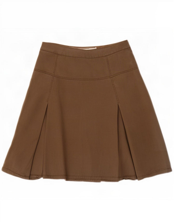 Marlboro Classics Womens Regular A-Line Fusta IT 42 Medium W28 Brown
