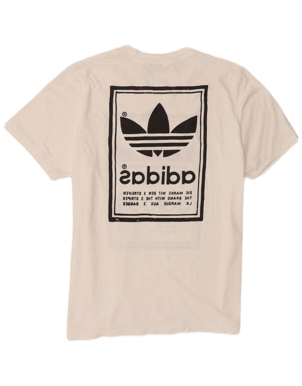 Tricou grafic pentru bărbați Adidas Top XL Alb