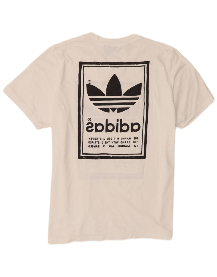 Tricou grafic pentru bărbați Adidas Top XL Alb