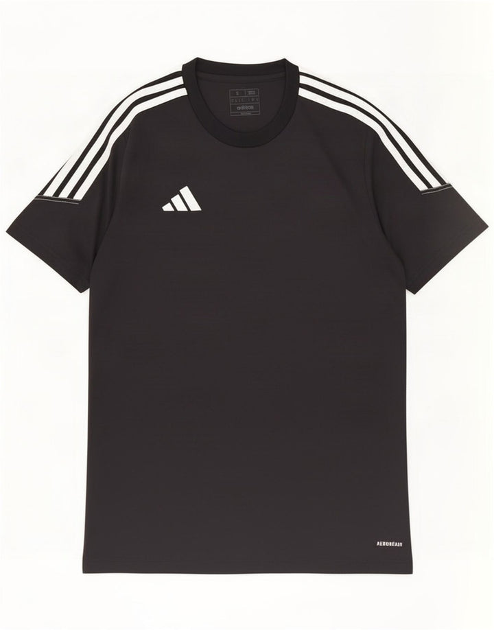 Tricou pentru bărbați Adidas Aeroready Top mic poliester negru