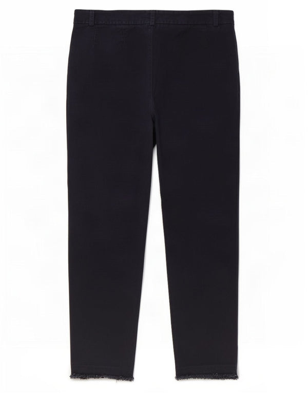 Pantaloni tăiați pentru femei Marks & Spencer UK 12 Medium W30 L24 Bleumarin