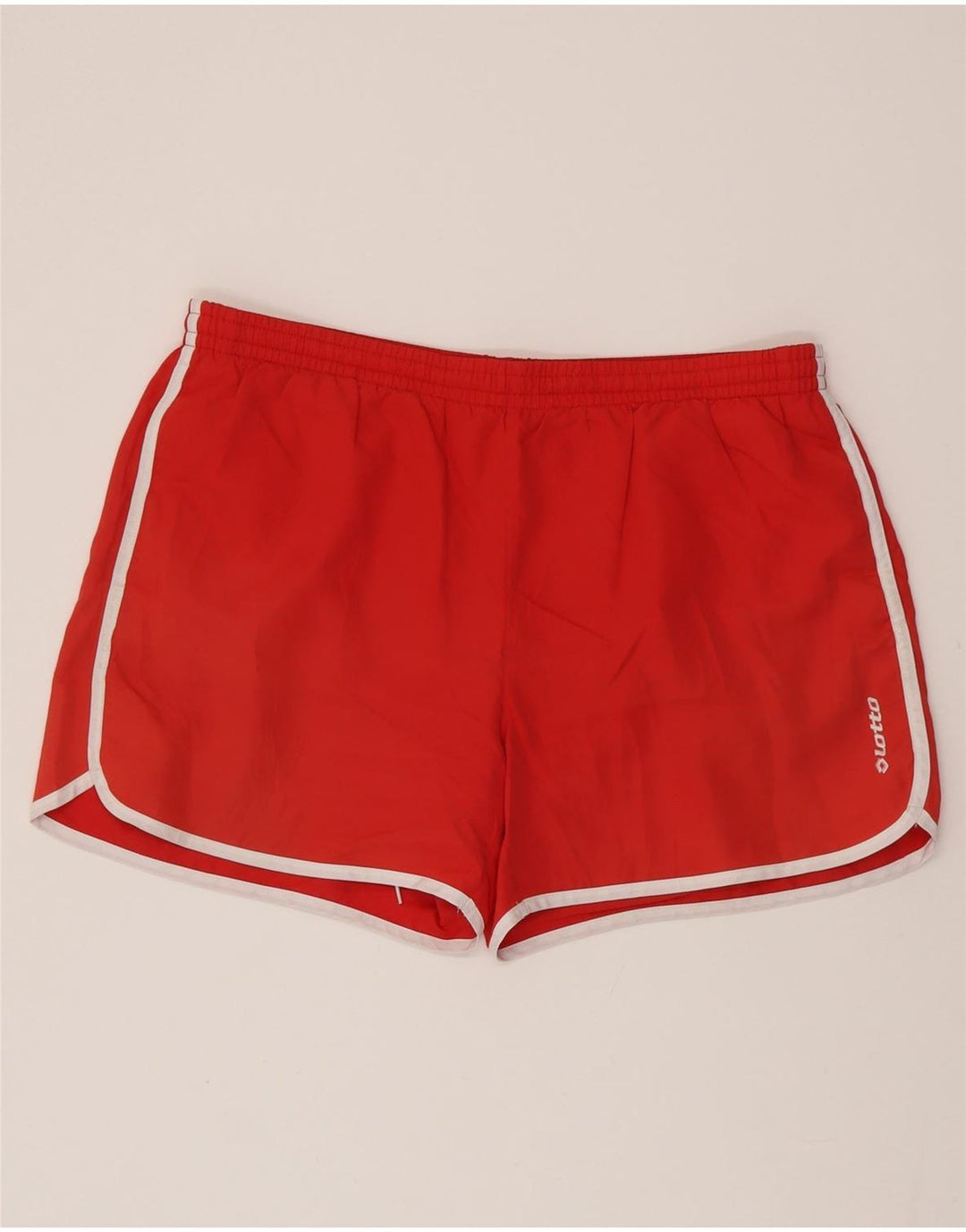 Pantaloni scurți de înot LOTTO pentru femei UK 18 XL poliester roșu