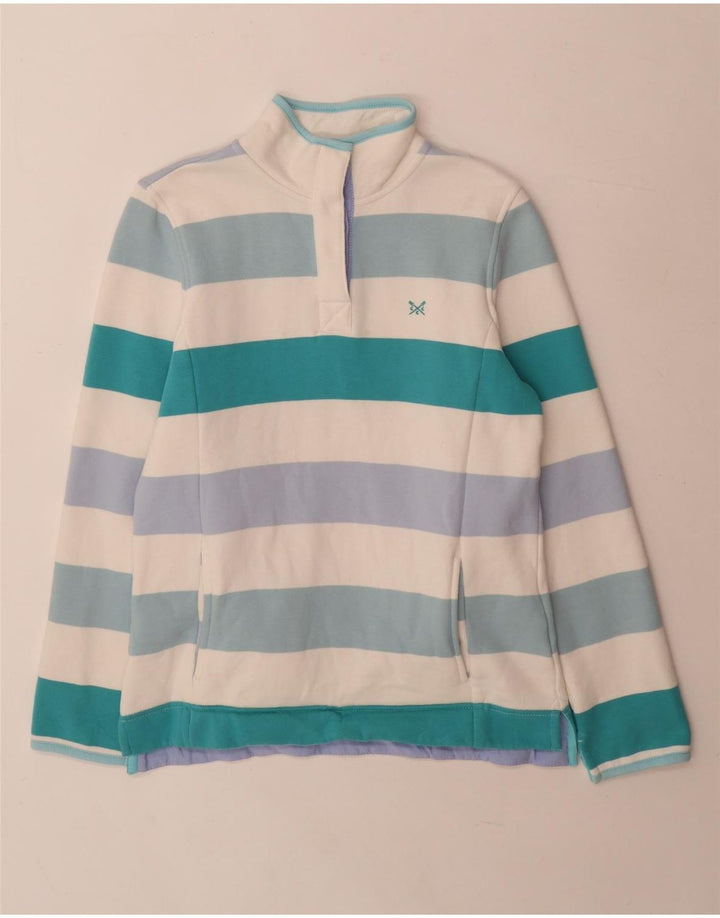 Crew Clothing Hanorac pentru femei Pulover UK 8 Mic, multicolor, cu dungi