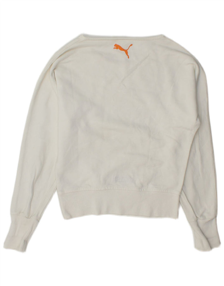 Pulover cu grafic pentru femei Puma UK 6 XS Alb