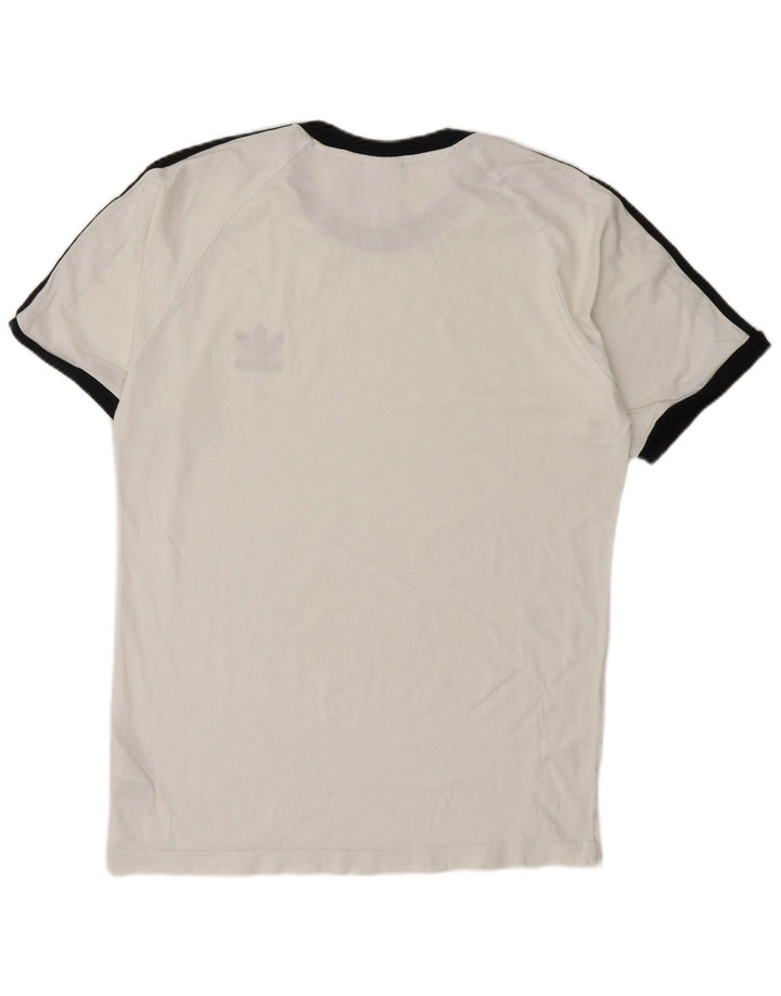 Tricou pentru bărbați Adidas Top mare, alb, bumbac