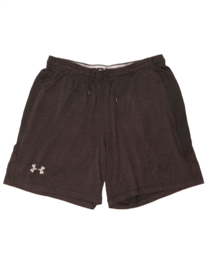 Pantaloni scurți sport Under Armour pentru bărbați, mari, negri, pete
