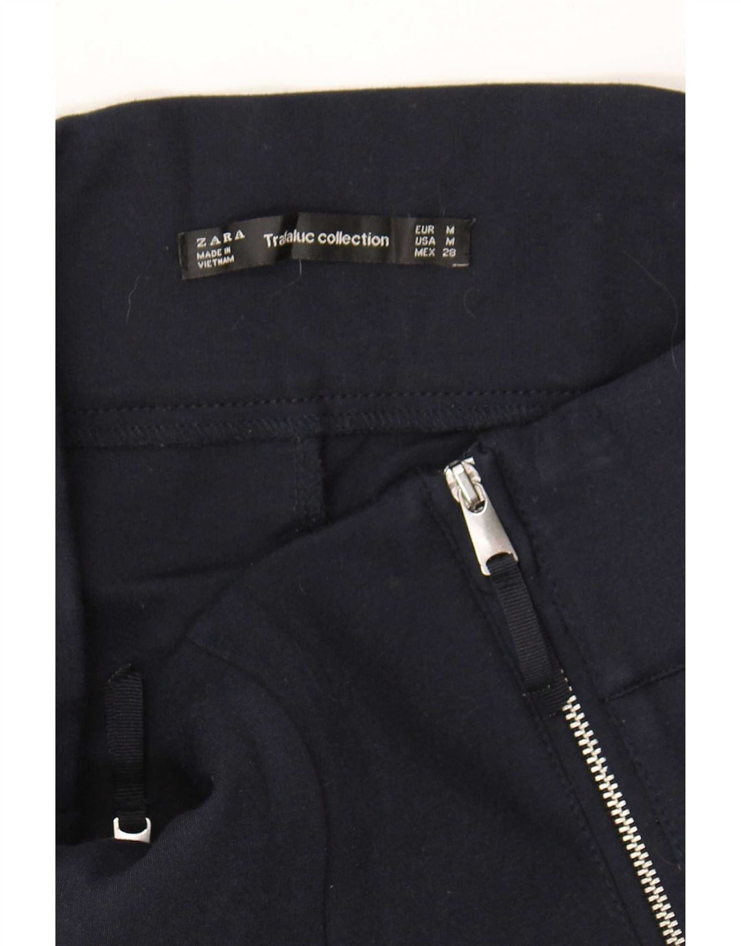 Leggings pentru femei Zara UK 12 Medium Bleumarin