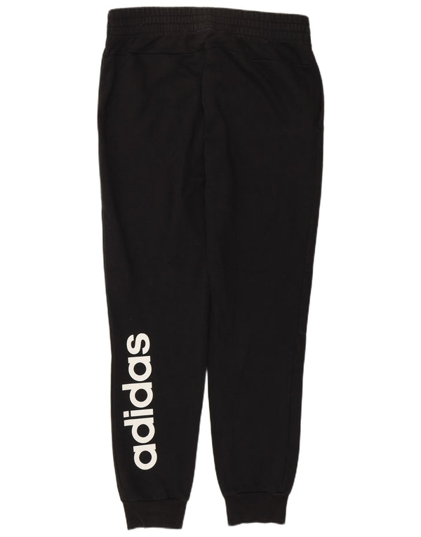 Pantaloni de trening cu grafic pentru femei Adidas Pantaloni de jogging UK 12/14 Medium Black
