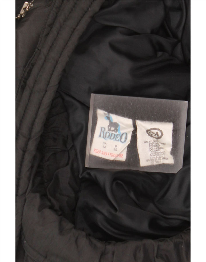 Pantaloni de schi pentru bărbați Rodeo UK 14, mari, negru, poliamidă