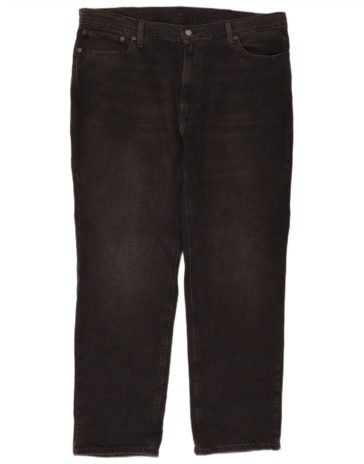 Blugi conici pentru bărbați Levi's 541 W40 L32 bumbac negru